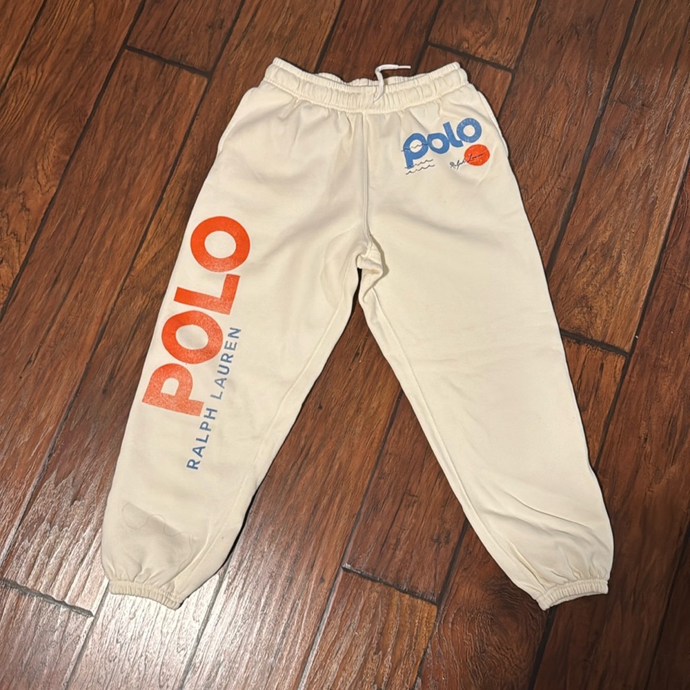 Polo Ralph Lauren Cream Sweatpants